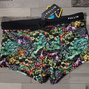 Pullin swim shorts in copacabana sz small